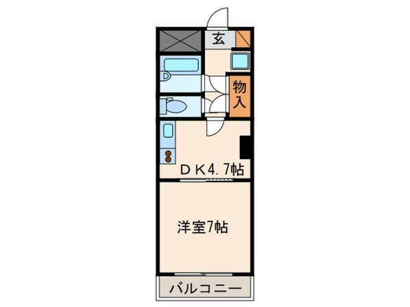 ウェルメイドＫの物件間取画像